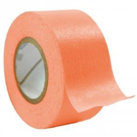 PRECISION DYNAMICS Time Tape, 3" Core, 1" Wide, Salmon, 6/PK 512606-S